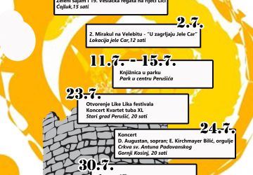 Pregledaj Perušićki sunčani dani - program ljetnih događanja